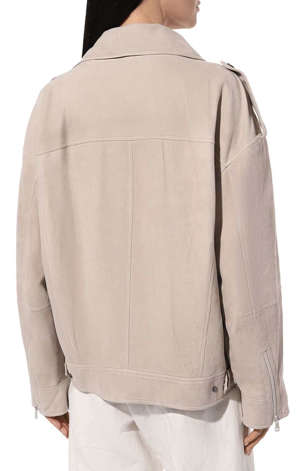 Замшевая куртка BRUNELLO CUCINELLI, арт. MPCAI2926, фото 4