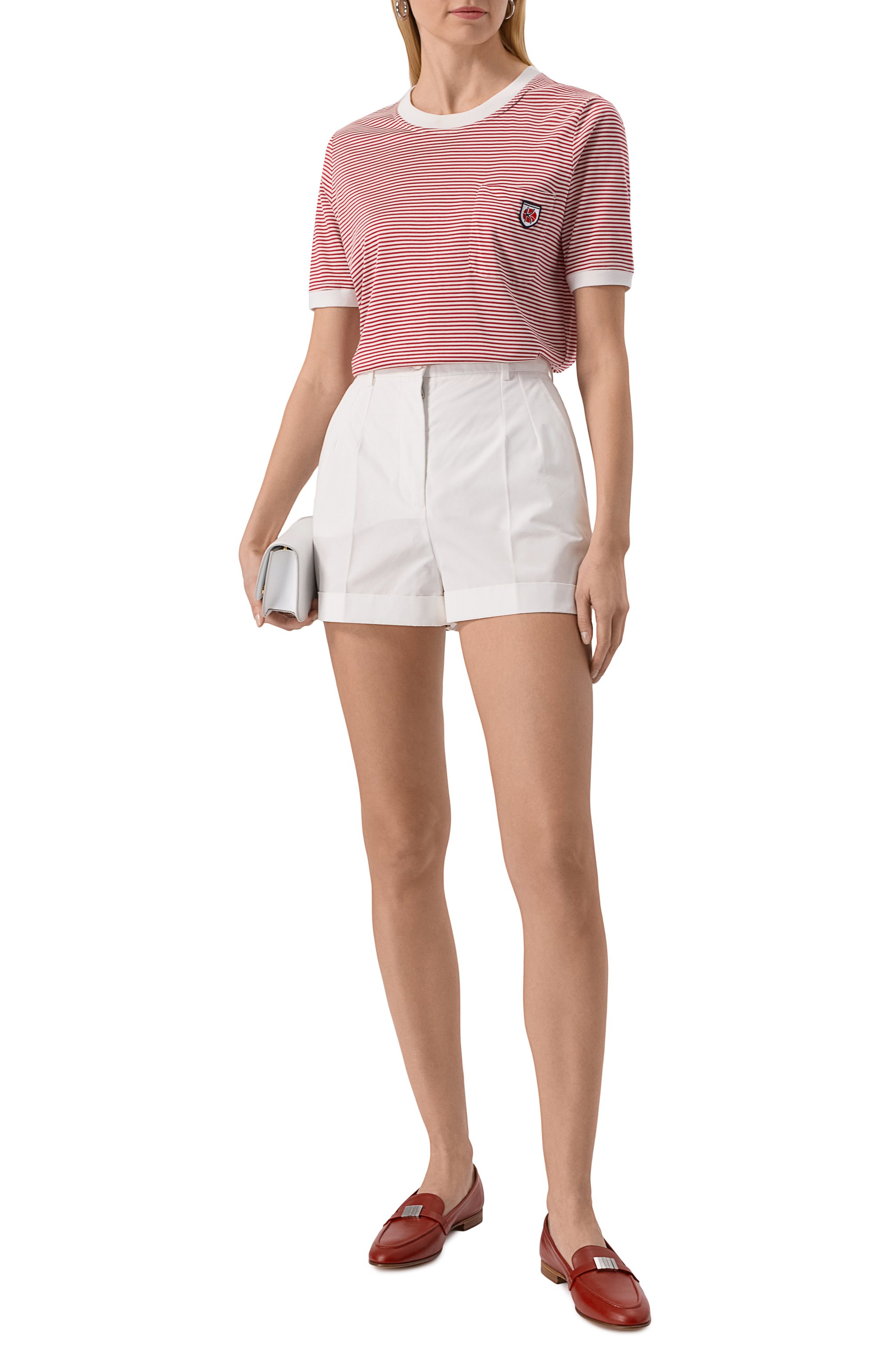 Шелковая футболка KITON, арт. D59441K0922E02, фото 2