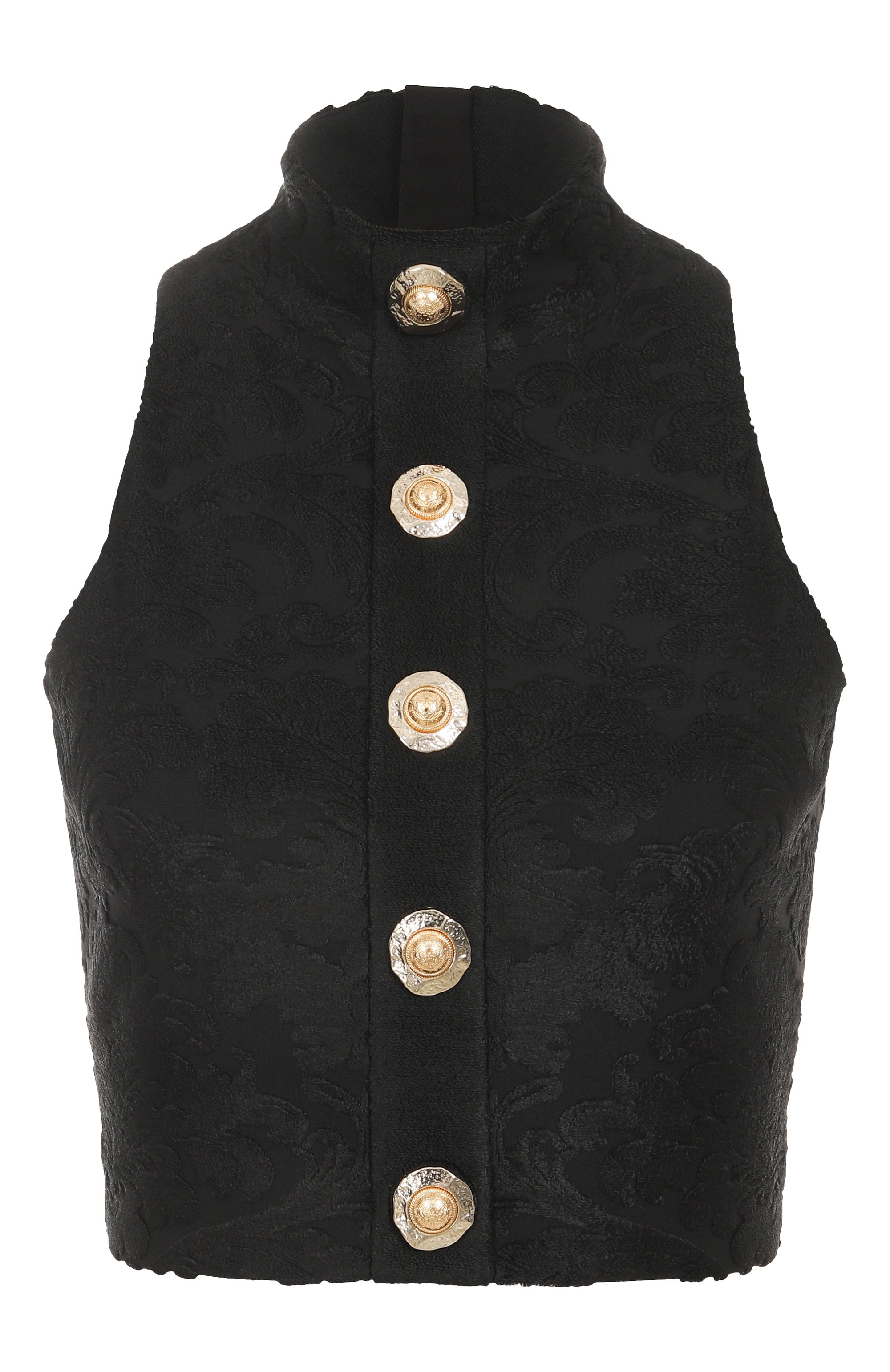 Топ из вискозы BALMAIN, арт. FF1AB495/JK65, фото 1