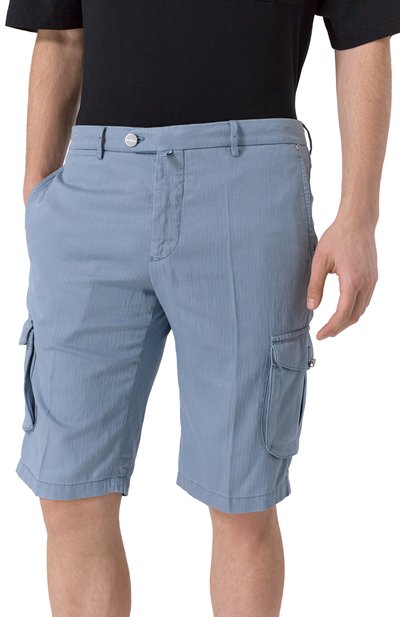 Шорты из лиоцелла и хлопка KITON, арт. UFPPBK0654F04, фото 3