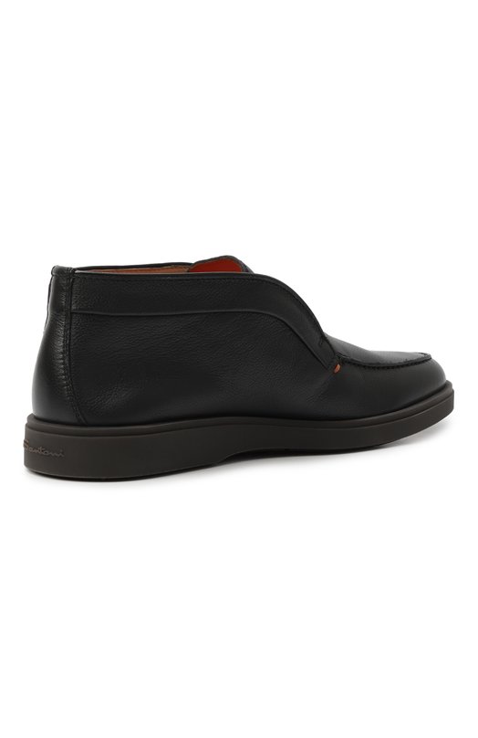 Кожаные ботинки Detroit Santoni MGDG17823SM0GWLM Чёрный  MGDG17823SM0GWLM Фото 5
