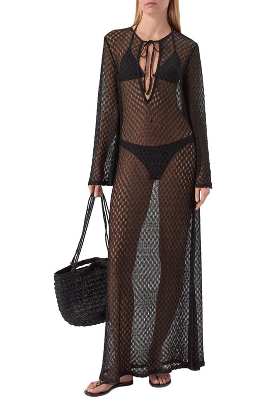 Шлепанцы Jelly Casadei 2Y000D0101/BEACH Чёрный  2Y000D0101/BEACH Фото 3