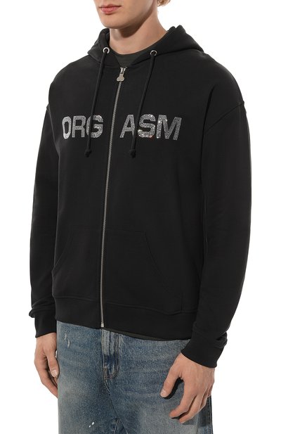 Хлопковая толстовка CARNE BOLLENTE, арт. AW23ZS0101, фото 3