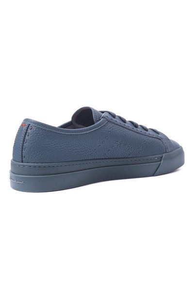 Кожаные кеды gloria SANTONI, арт. MBGG22063AVZTMIA, фото 5