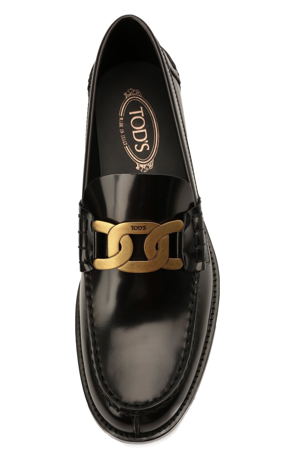 Кожаные лоферы TOD’S, арт. XXM26C0E041AKT, фото 5