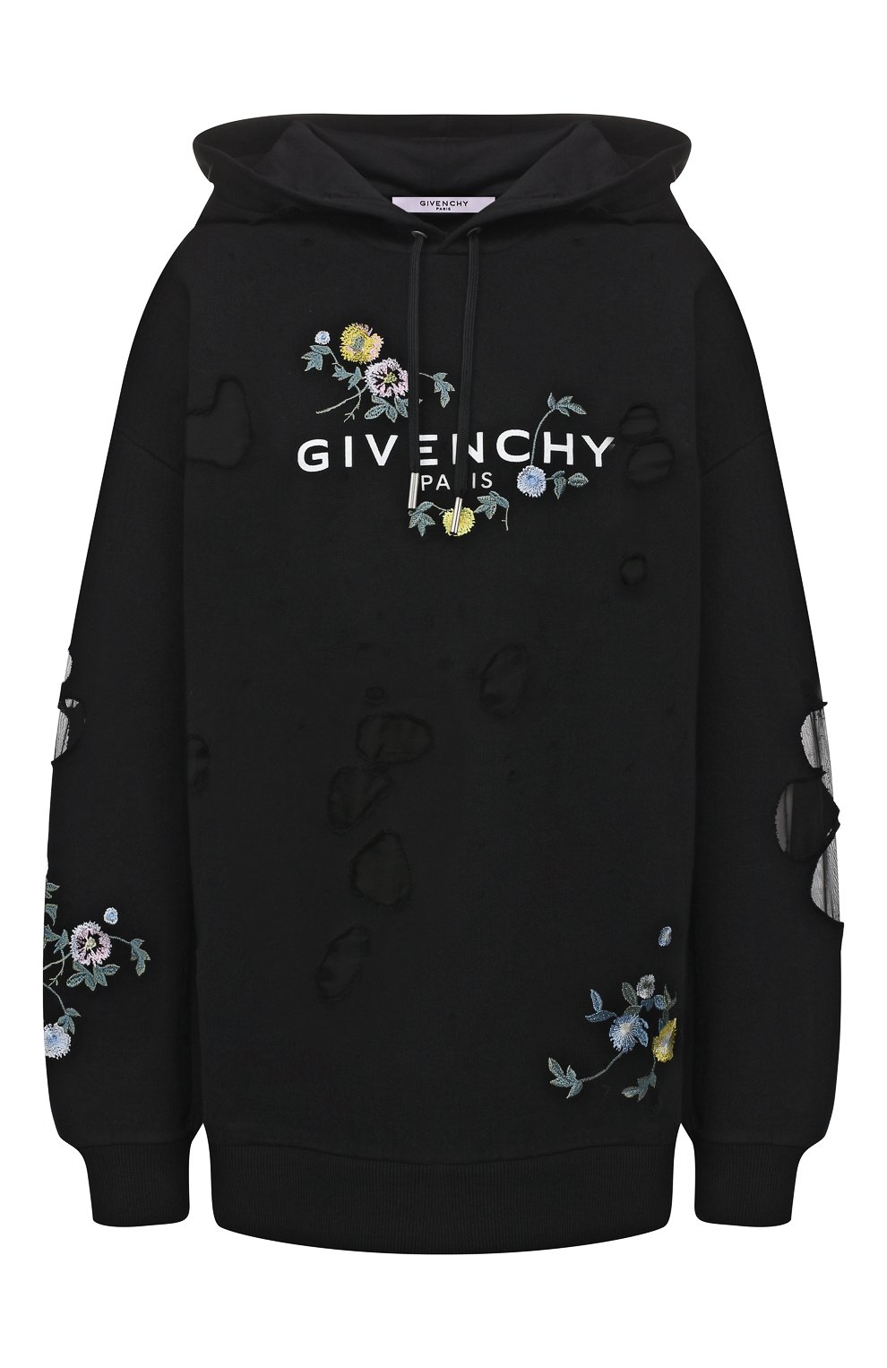 Хлопковое худи GIVENCHY, арт. BW900C3Z2P, фото 1