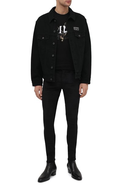 Хлопковая футболка AMIRI, арт. MJGT003-001, фото 2