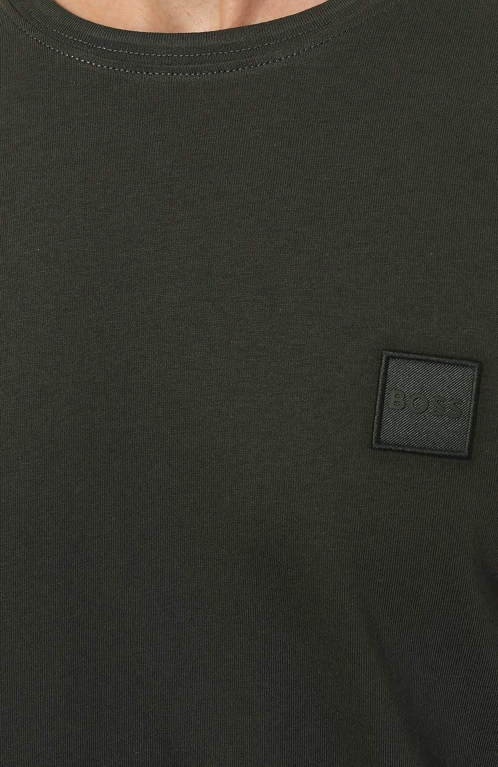 Хлопковая футболка BOSS ORANGE, арт. 50472584, фото 5