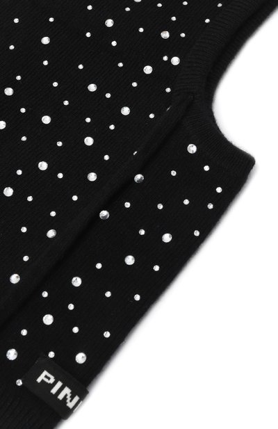 Шерстяной капор PINKO черного цвета по цене 15600 руб., арт. 106005/A2YY, фото 3 Шерстяной капор PINKO, арт. 106005/A2YY, фото 3