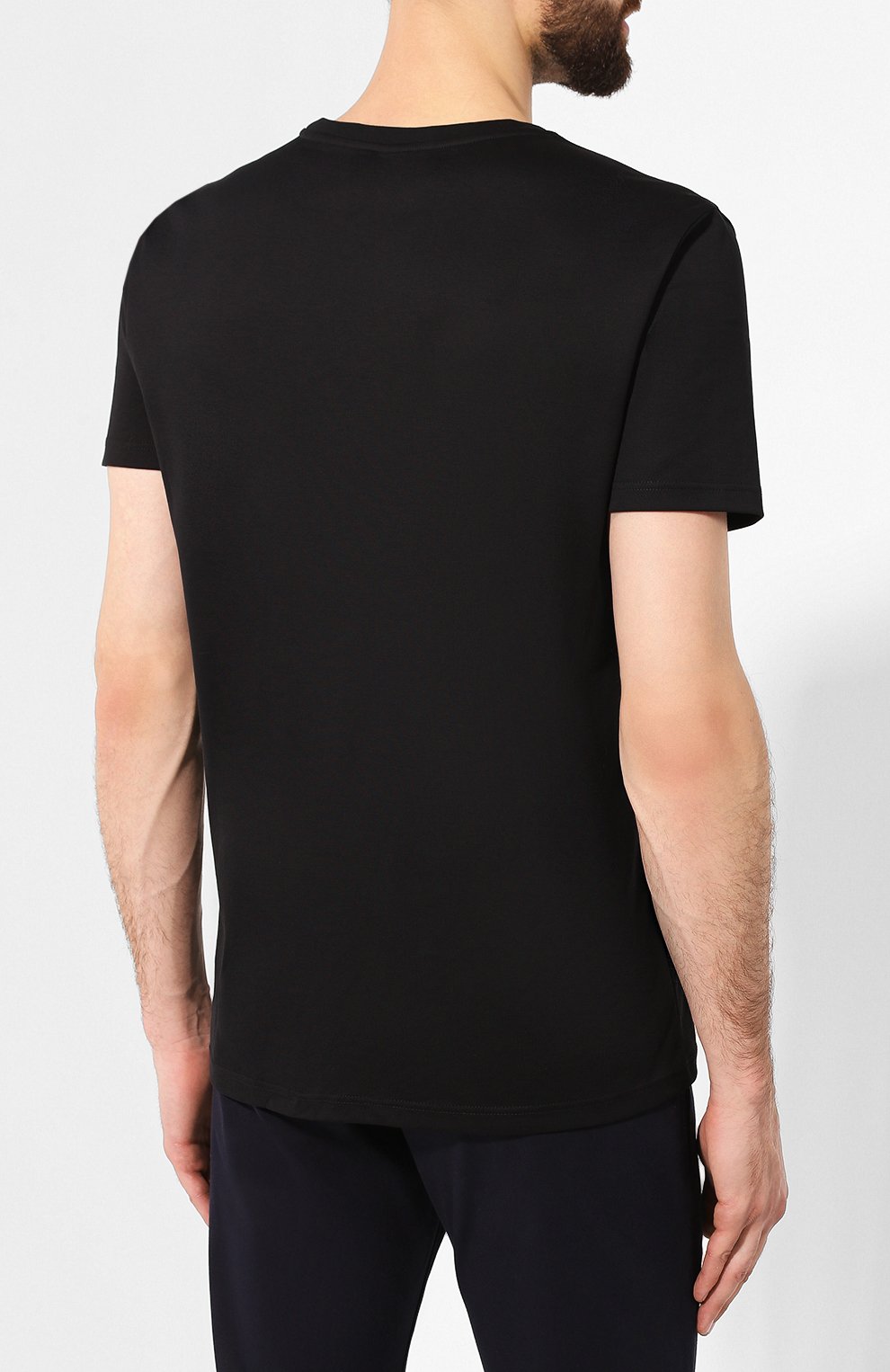 Хлопковая футболка BERLUTI, арт. R15JRS29-005, фото 4