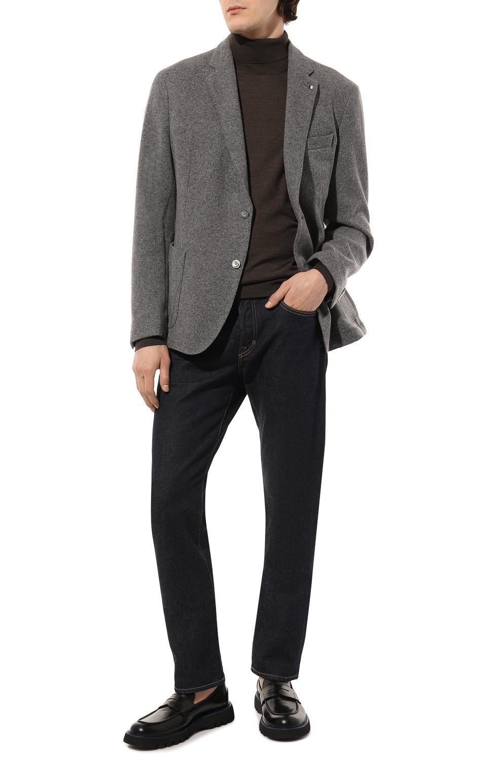 Шерстяной пиджак BOSS, арт. 50484647, фото 2