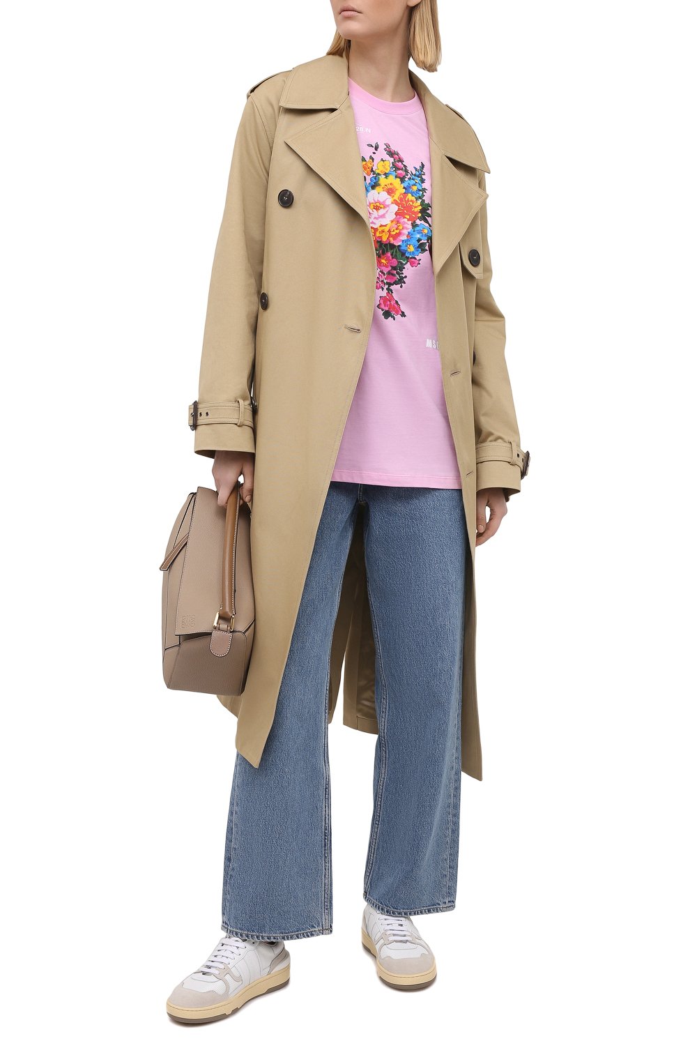 Хлопковая футболка MSGM, арт. 3041MDM161 217298, фото 2