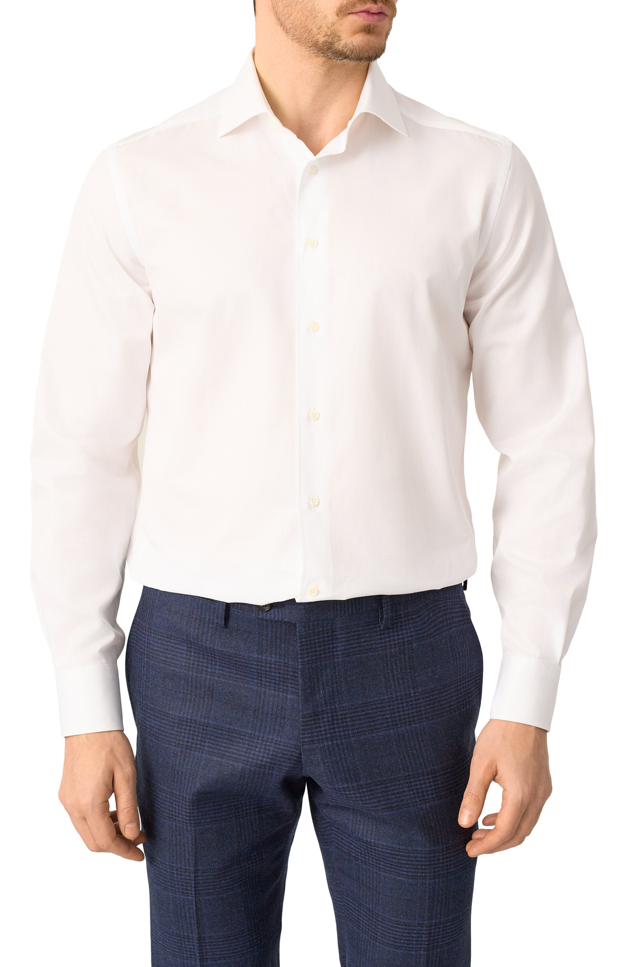 Хлопковая сорочка CORNELIANI, арт. 25P100-2511625, фото 3