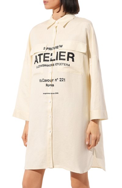 Платье изо льна и вискозы 5PREVIEW, арт. 5PWSP23020, фото 3