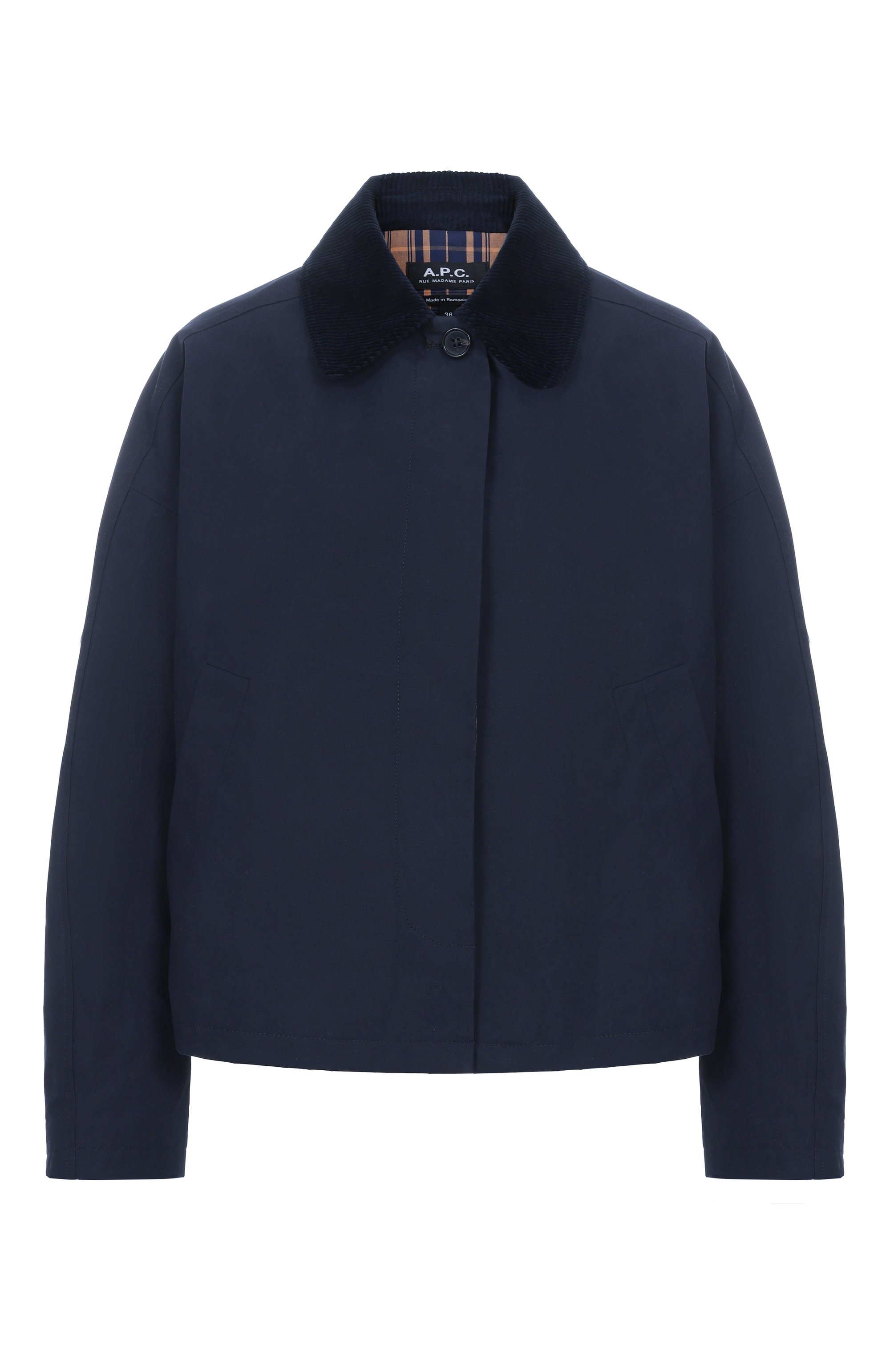 Хлопковая куртка A.P.C., арт. F02990/C0HIL, фото 1