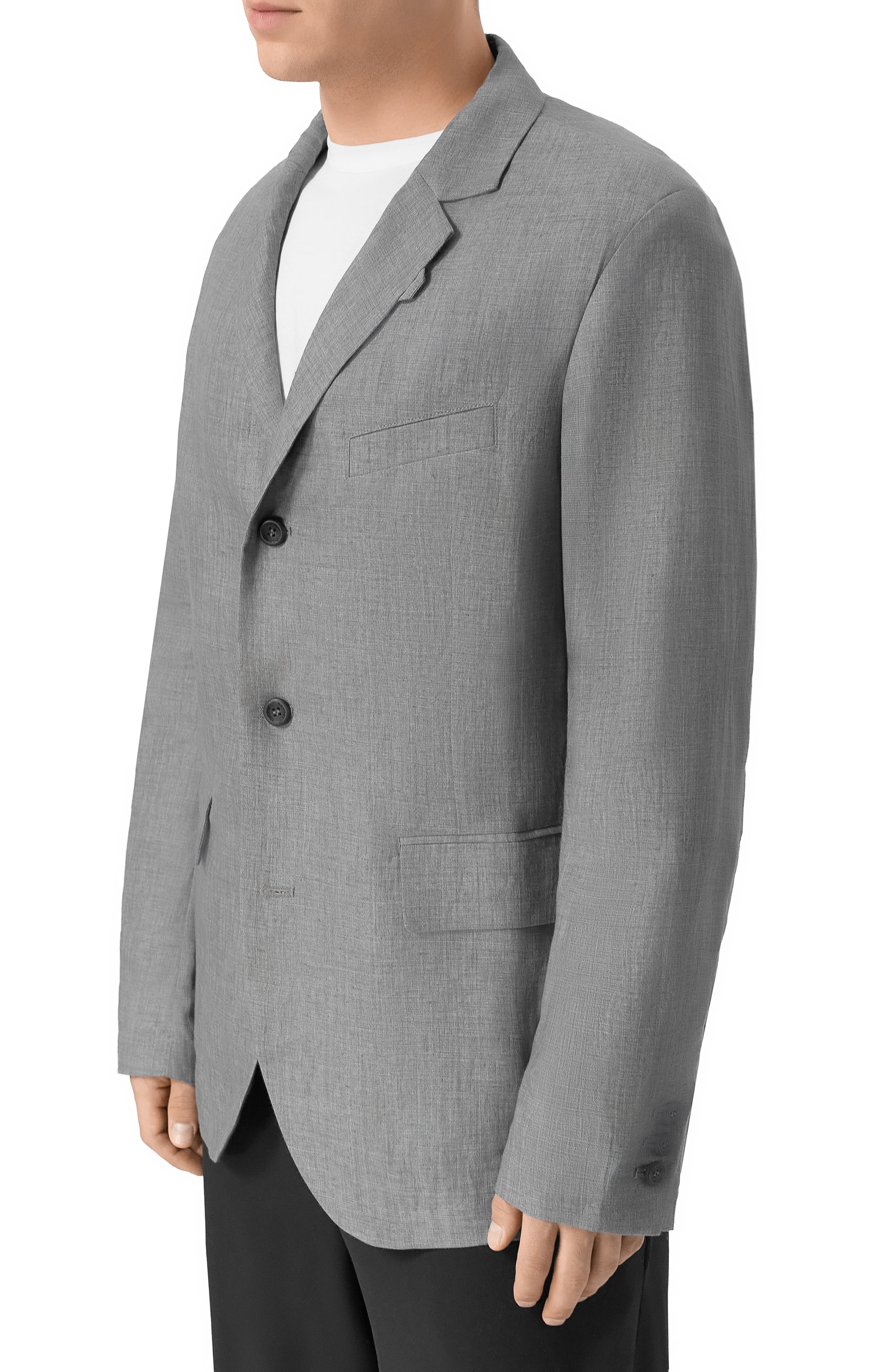 Льняной пиджак HANNES ROETHER, арт. SCHU22MANN.619, фото 3