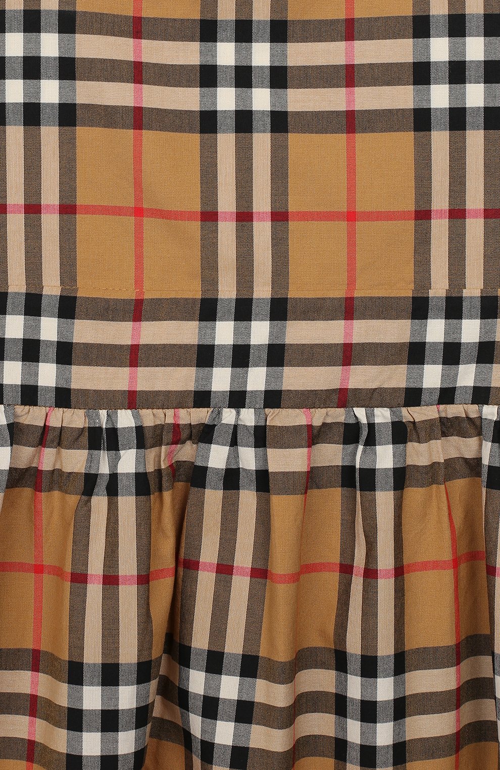 Хлопковый сарафан BURBERRY, арт. 8010656, фото 3