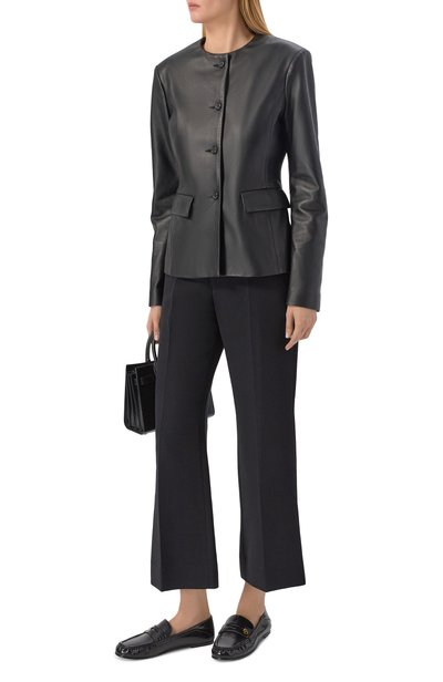 Кожаные пенни-лоферы dior time DIOR черного цвета по цене 126000 руб., арт. KDF084GPC, фото 3 Кожаные пенни-лоферы dior time DIOR, арт. KDF084GPC, фото 3