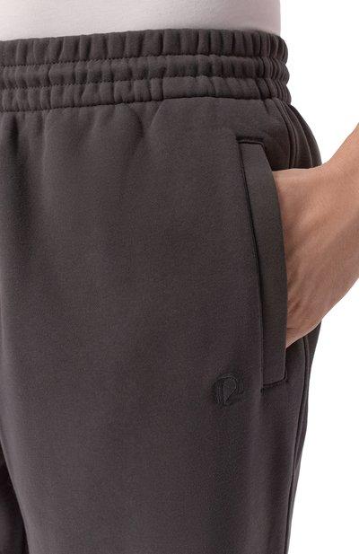 Хлопковые джоггеры 12 STOREEZ темно-серого цвета по цене 17000 руб., арт. 135781, фото 5 Хлопковые джоггеры 12 STOREEZ, арт. 135781, фото 5