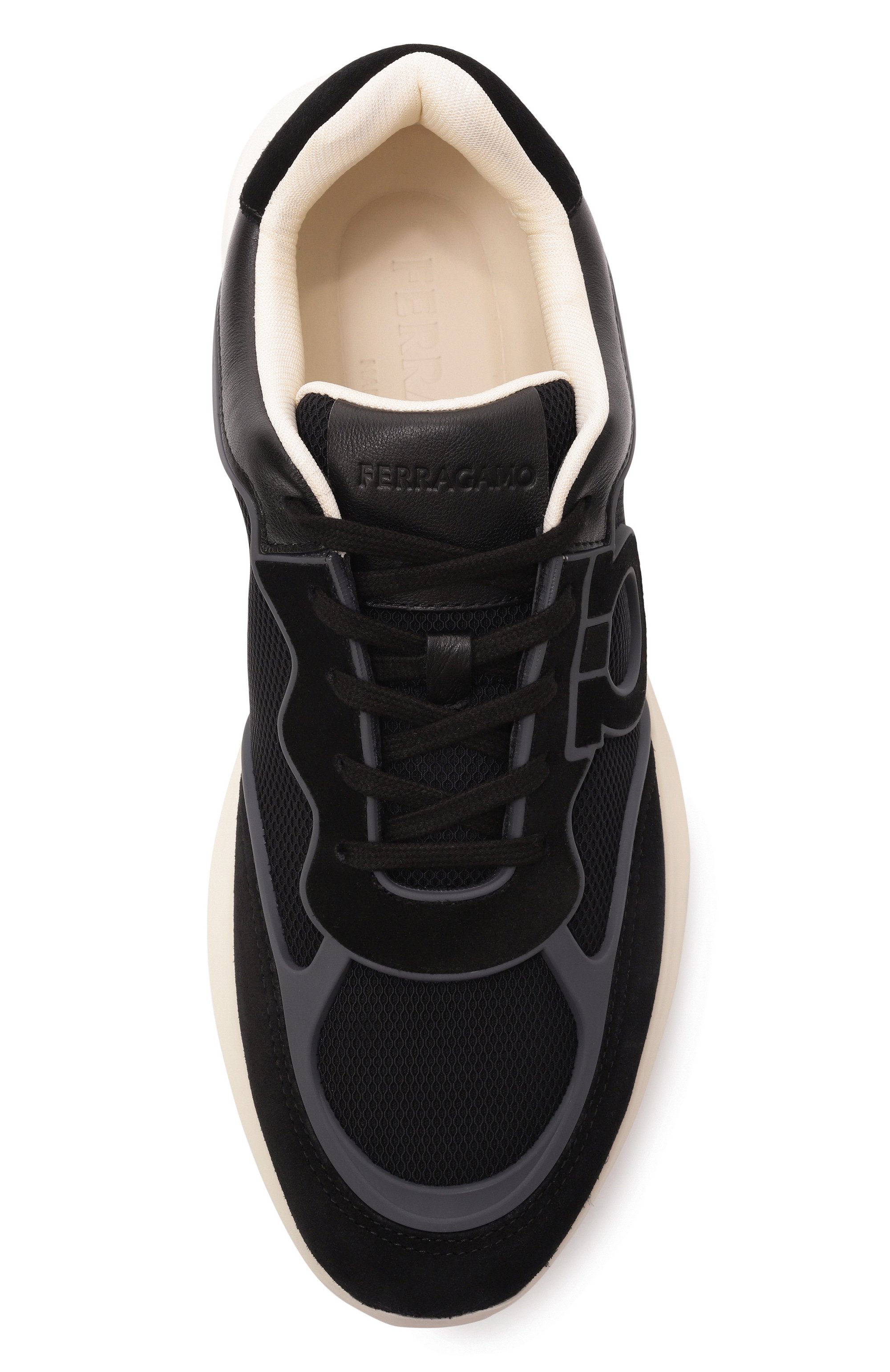 Комбинированные кроссовки FERRAGAMO, арт. 779356, фото 6