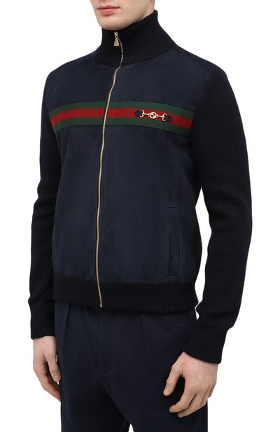 Комбинированный кардиган GUCCI, арт. 626265/XKBFK, фото 3