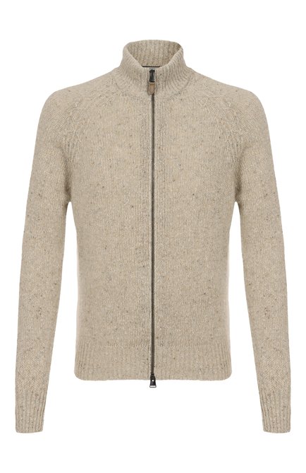 Мужской кардиган из шерсти и вискозы CANALI, арт. C1114/MK02364