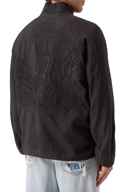 Куртка из вискозы DIESEL, арт. A18631/0LHBA, фото 4