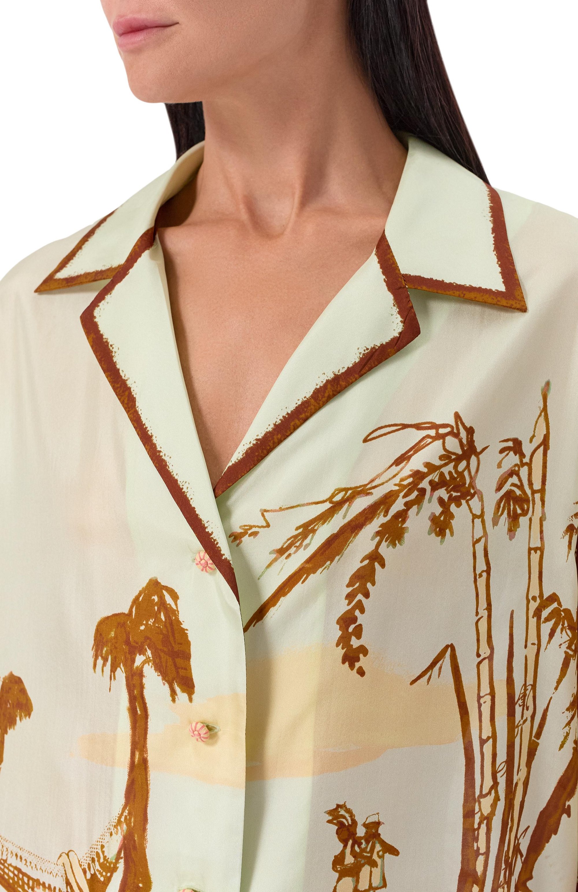 Шелковая рубашка ZIMMERMANN, арт. 3570TSS254, фото 5