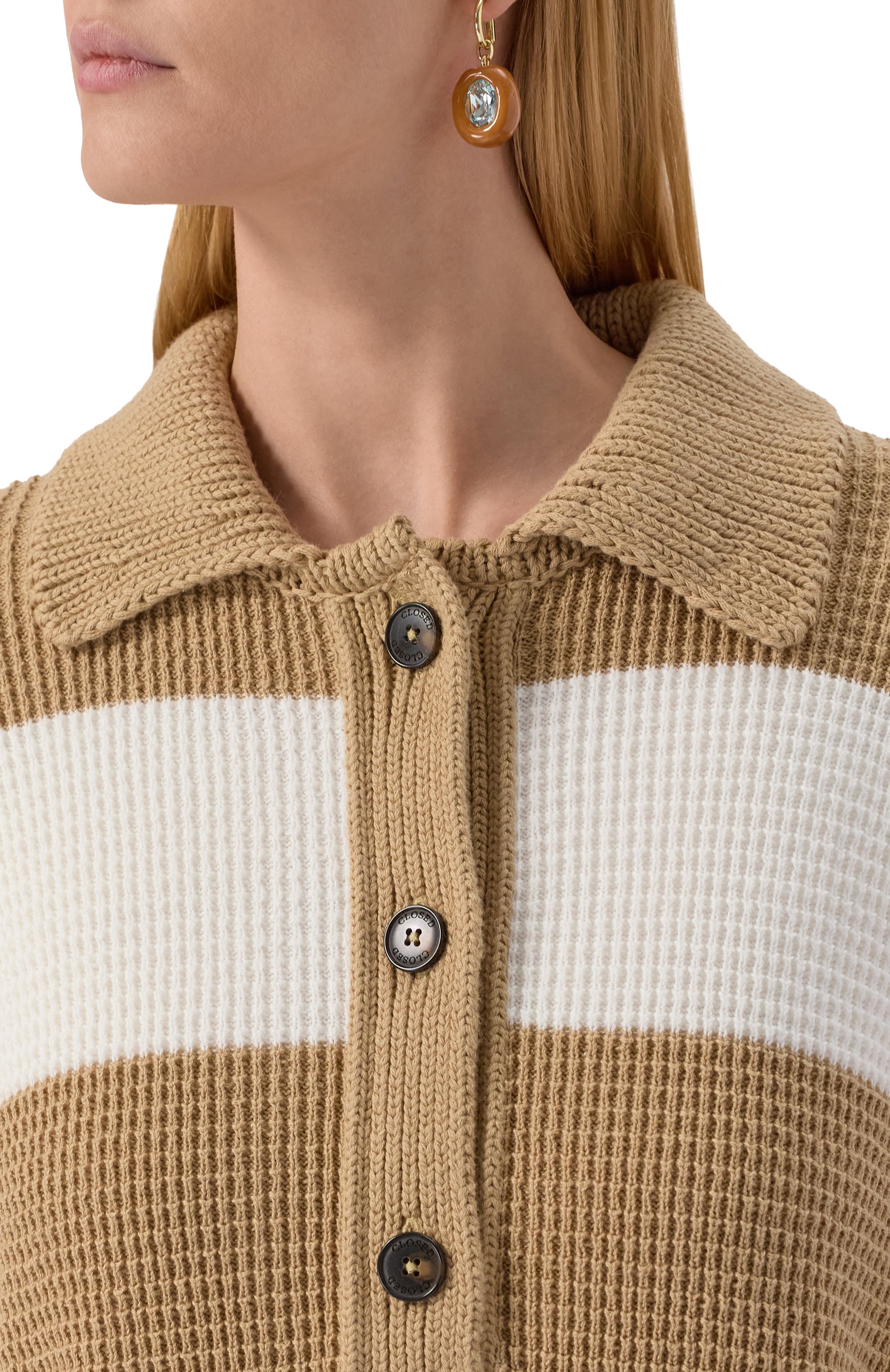 Хлопковое поло CLOSED, арт. C96272-951-ST, фото 5