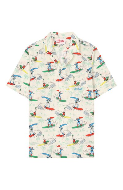 Хлопковая рубашка MC2 SAINT BARTH, арт. STBK KALEA JR/03908H, фото 1