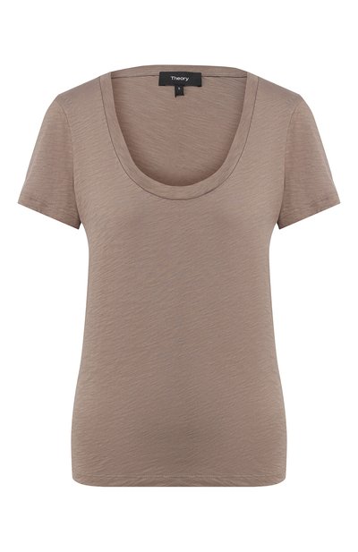 Женская хлопковая футболка THEORY, арт. K0224512