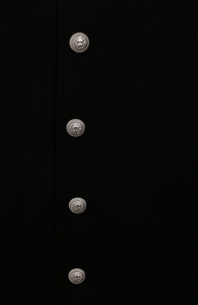 Юбка из вискозы BALMAIN черного цвета по цене 27600 руб., арт. BV7A34, фото 3 Юбка из вискозы BALMAIN, арт. BV7A34, фото 3