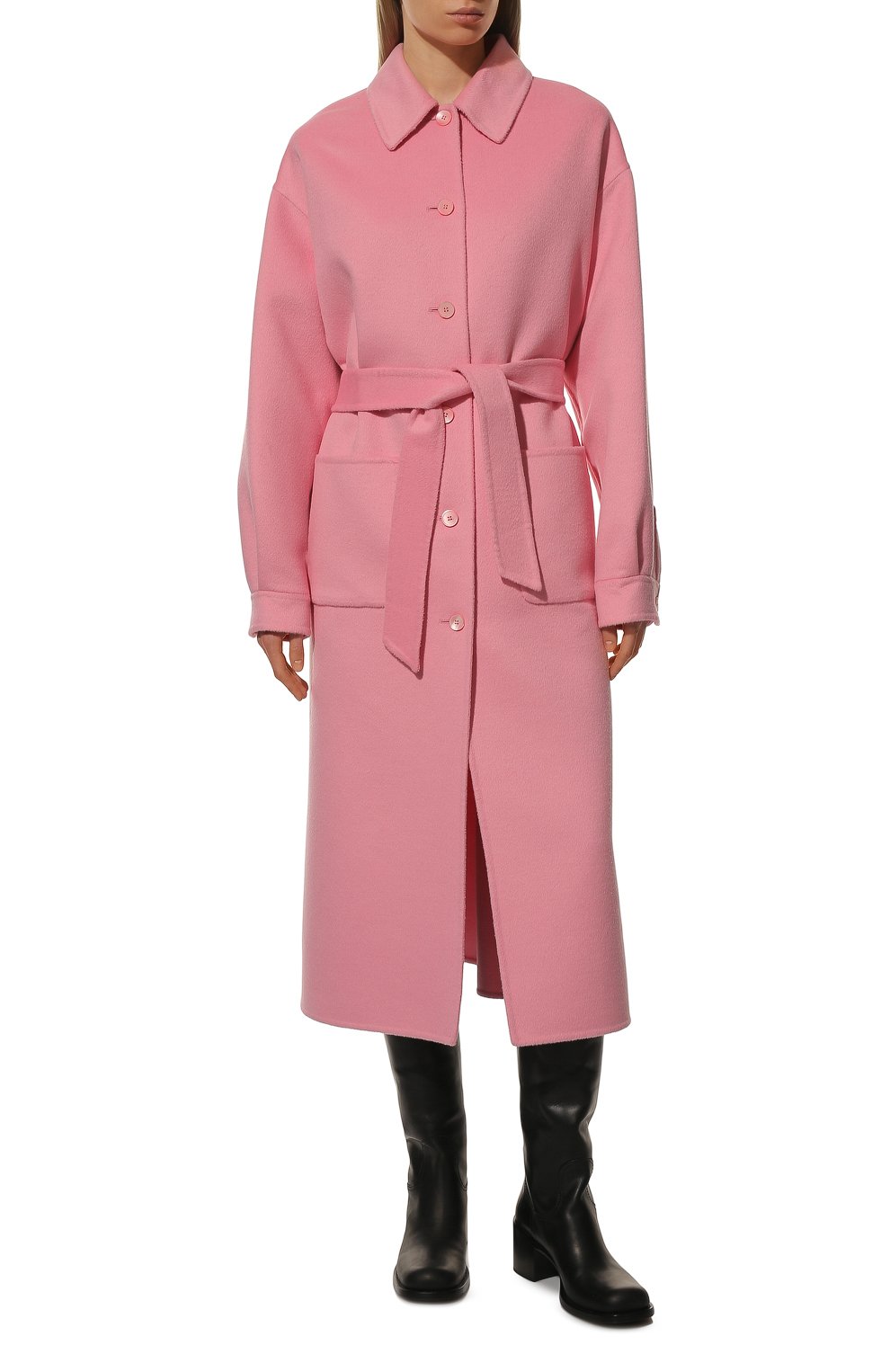 Шерстяное пальто MIU MIU, арт. MS1896-03H-F0028, фото 3