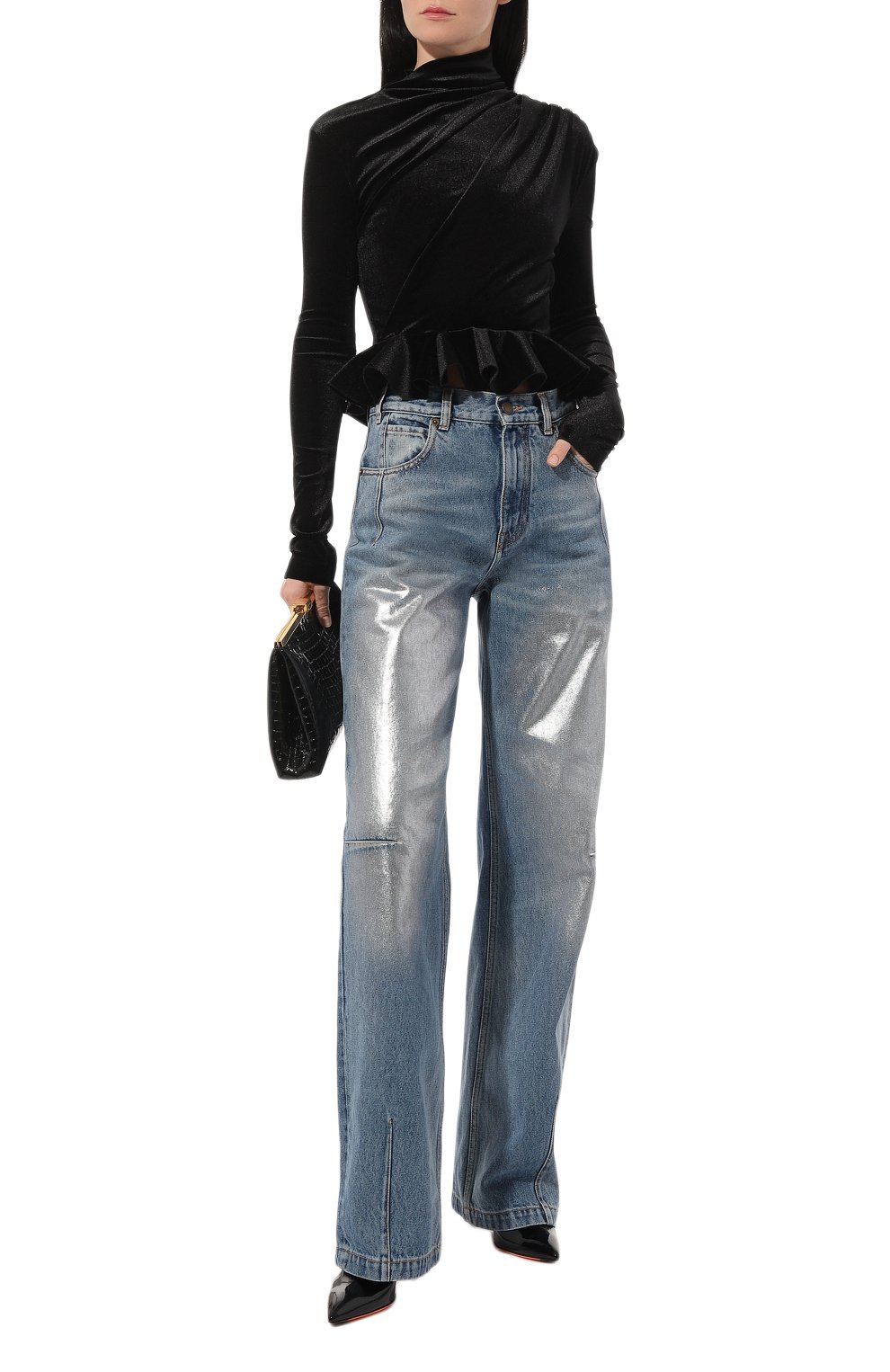 Кожаные ботильоны SANTONI, арт. WTID70614HA2TVHDN01, фото 2