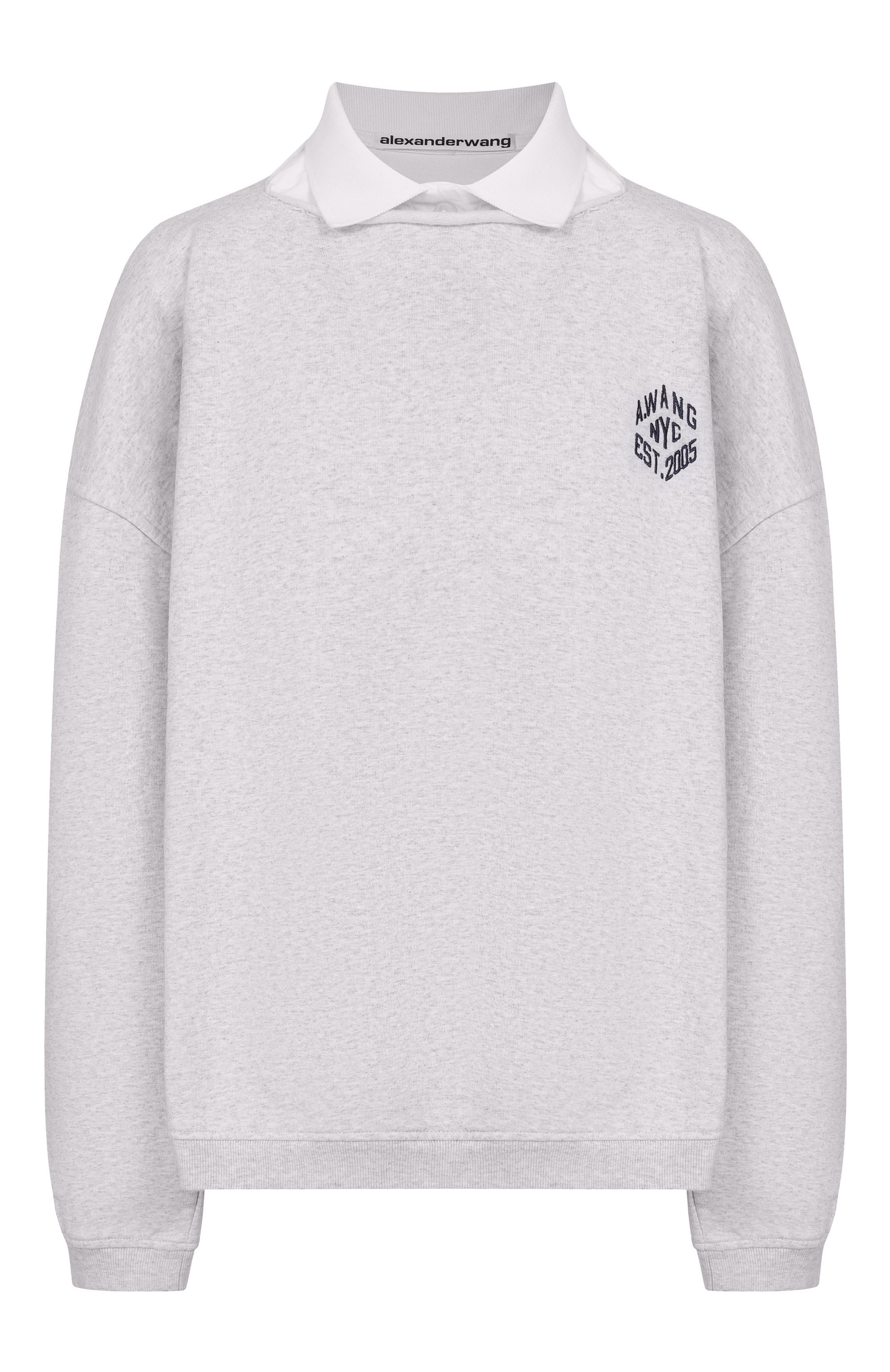 Хлопковый свитшот ALEXANDER WANG, арт. 1CC2261306, фото 1