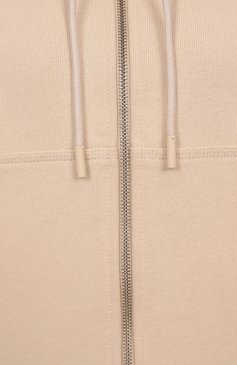 Женский хлопковая толстовка BURBERRY бежевого цвета, арт. 8103498 | Фото 6 (Материал сплава: Проставлено; Рукава: Длинные; Драгоценные камни: Проставлено; Материал внешний: Хлопок; Длина (для топов): Стандартные; Женское Кросс-КТ: Кардиган-одежда; Стили: Спорт-шик)