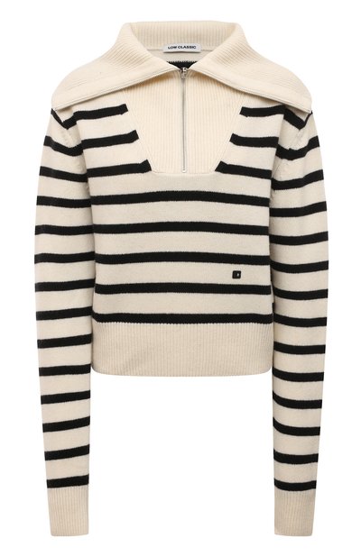 Пуловер из шерсти и кашемира LOW CLASSIC, арт. L0W22FW_KN26IV, фото 1