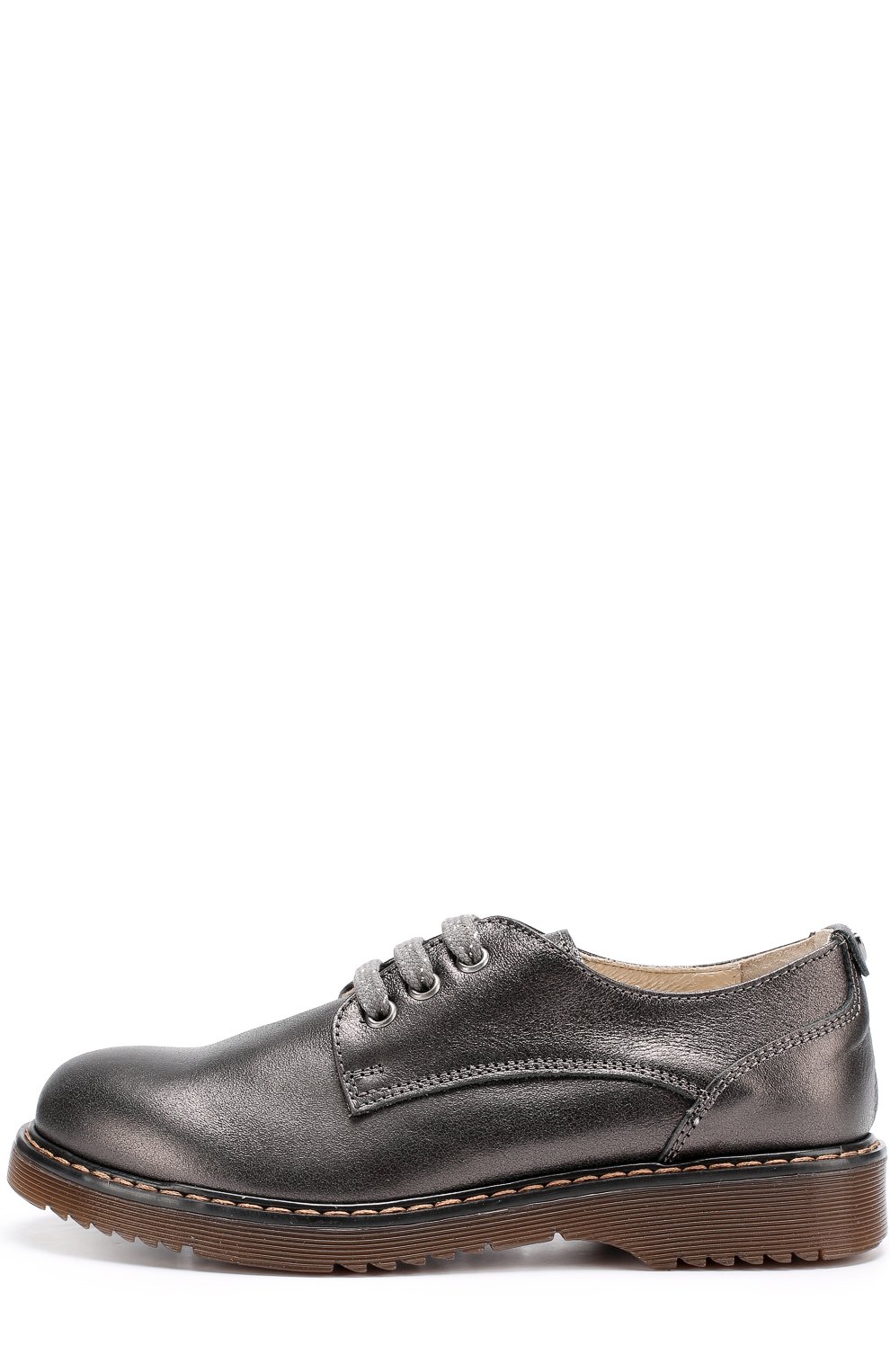 Дерби из металлизированной кожи TWINSET, арт. HA78AE/27-34, фото 2