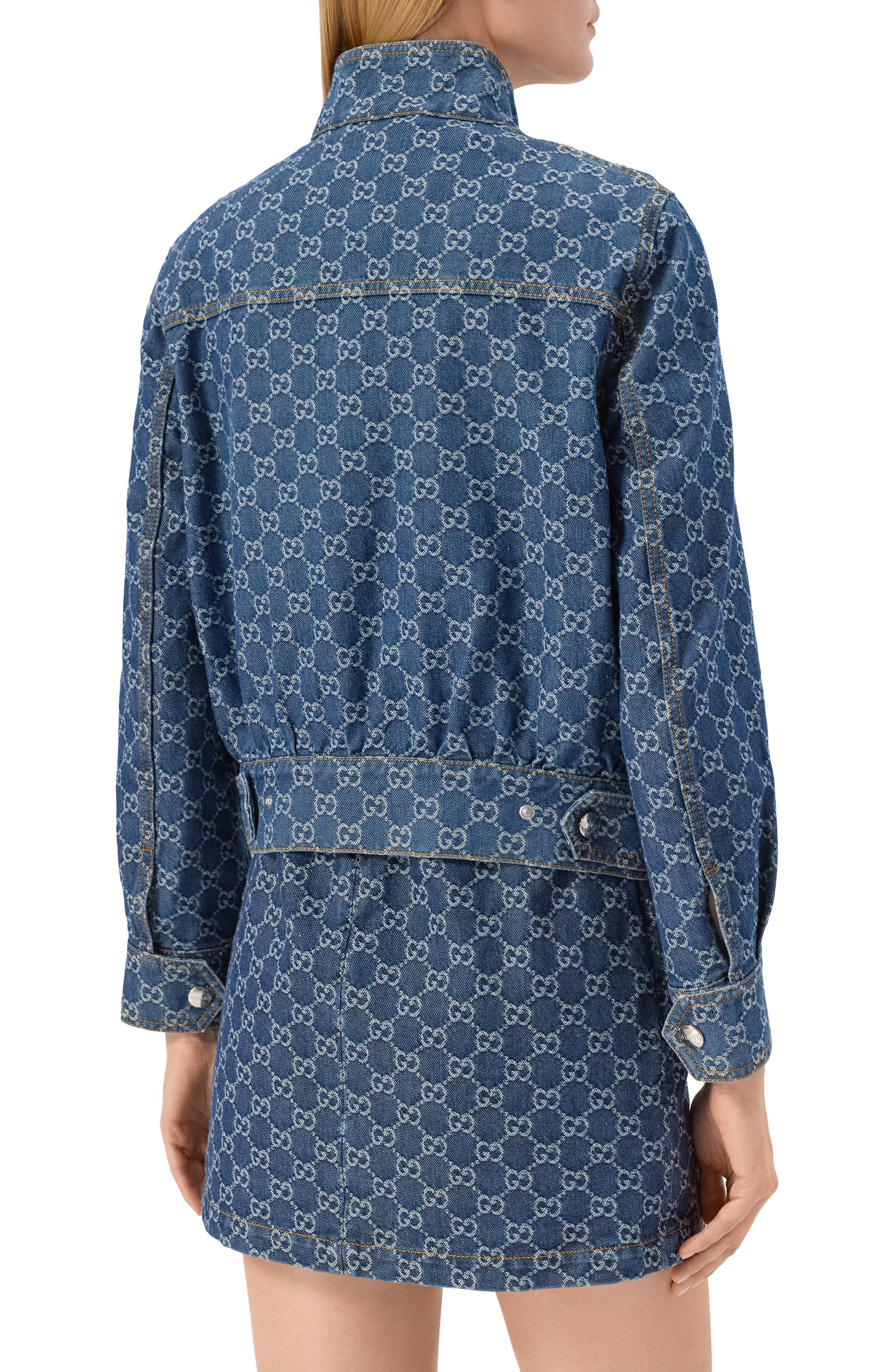 Джинсовая куртка GUCCI, арт. 815185/XDC9I, фото 4