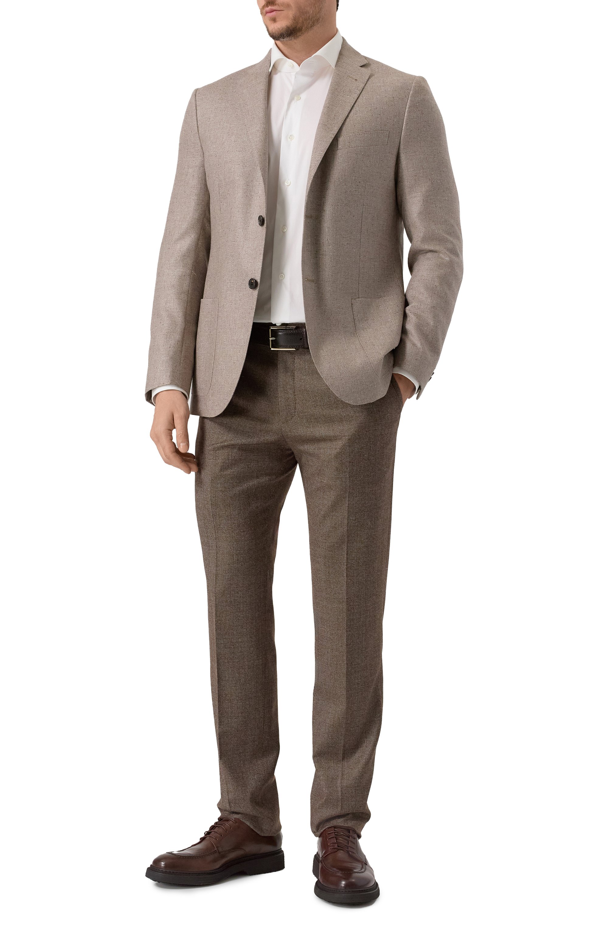 Шерстяные брюки CORNELIANI, арт. 265B01-2617591, фото 2