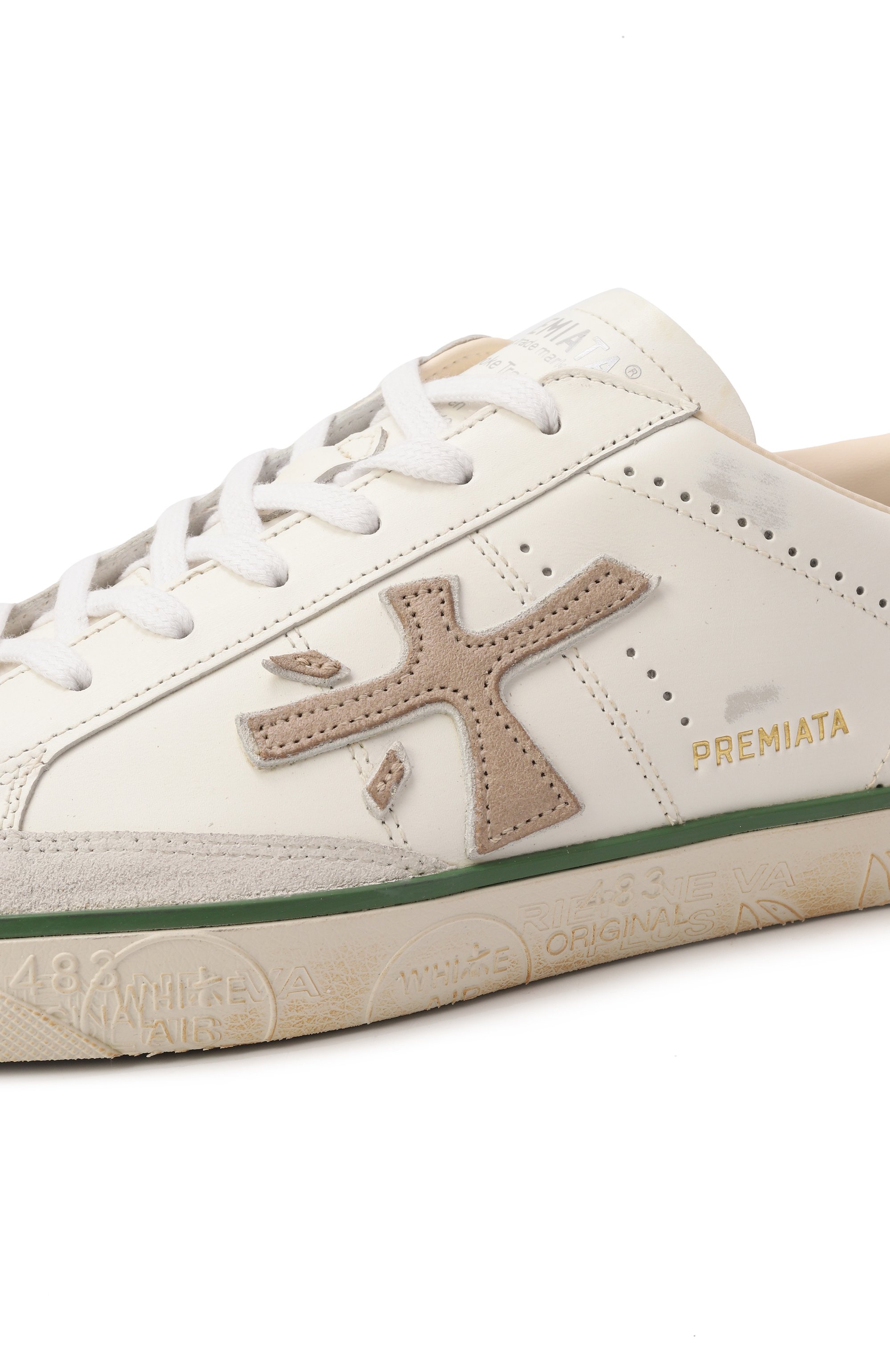 Кожаные кеды steven PREMIATA, арт. STEVEN, фото 7