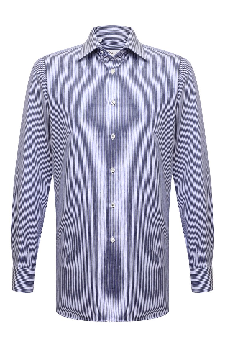 Сорочка из хлопка и льна BRIONI, арт. RCA20M/P105C, фото 1