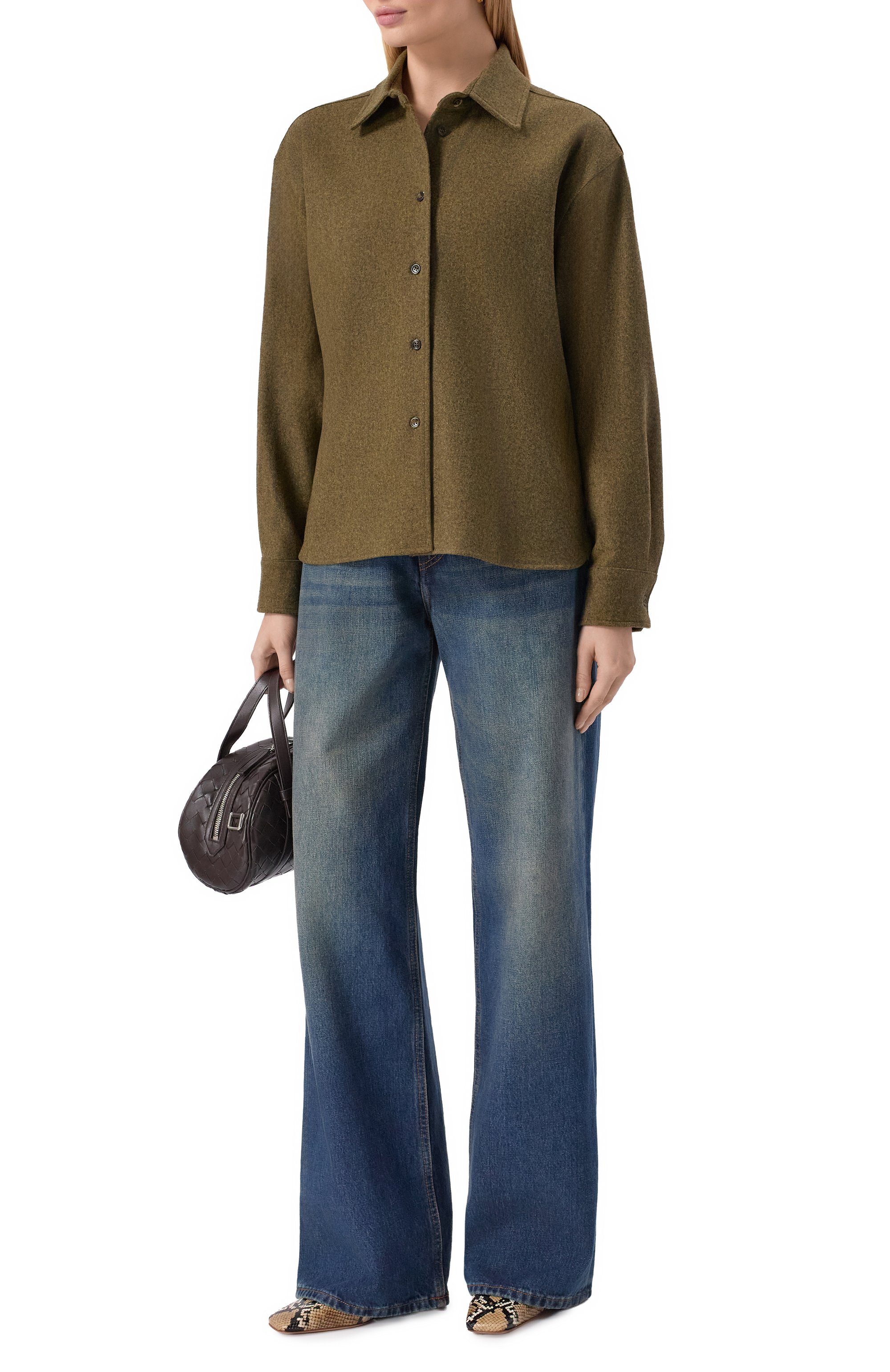 Шерстяная рубашка MAX MARA, арт. BENARES1234, фото 2