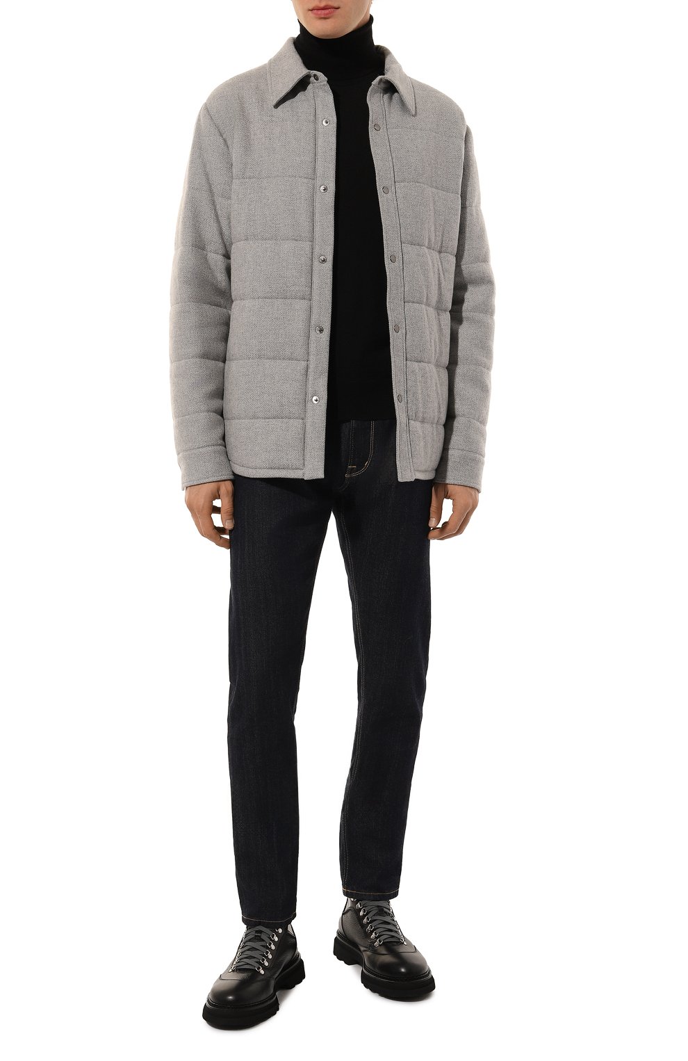 Кожаные хайкеры CAMERLENGO, арт. 16695/NER0, фото 2