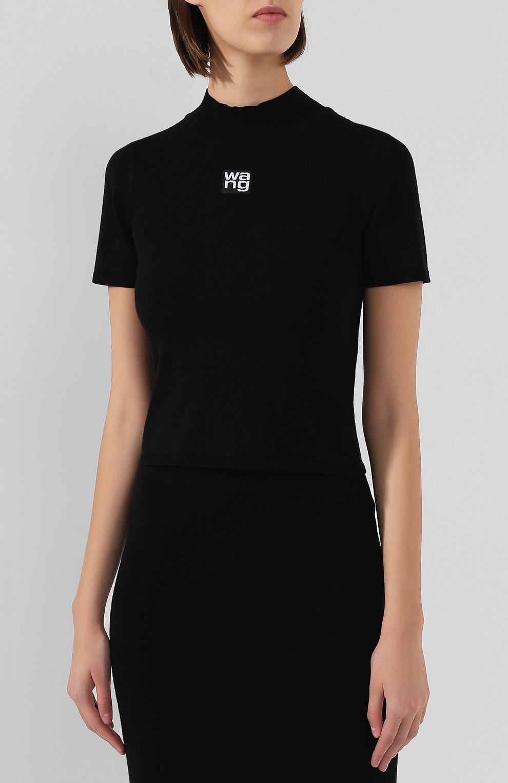 Топ ALEXANDERWANG.T черного цвета по цене 31150 руб., арт. 4KC2191008, фото 3 Топ ALEXANDERWANG.T, арт. 4KC2191008, фото 3