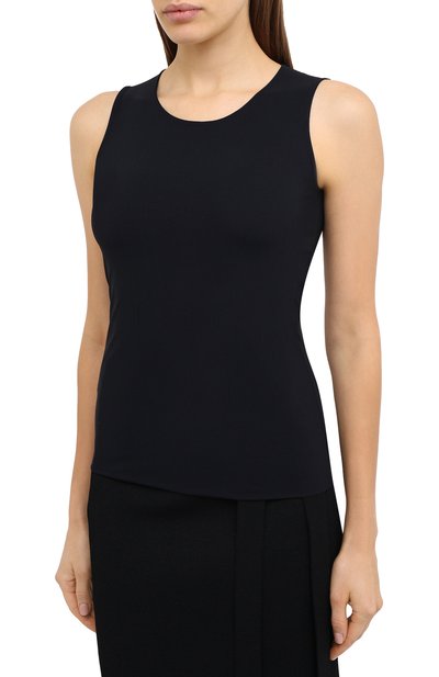Топ JIL SANDER черного цвета по цене 26350 руб., арт. JSCR705036-WR477108, фото 3 Топ JIL SANDER, арт. JSCR705036-WR477108, фото 3