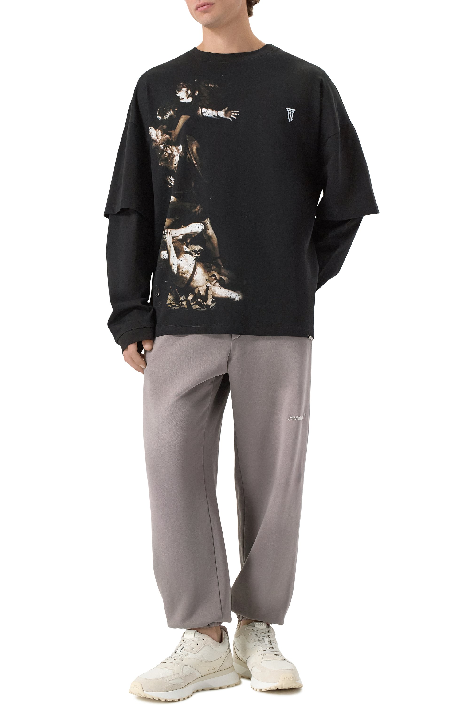 Кожаные кроссовки jonah BOSS, арт. 50548782, фото 2