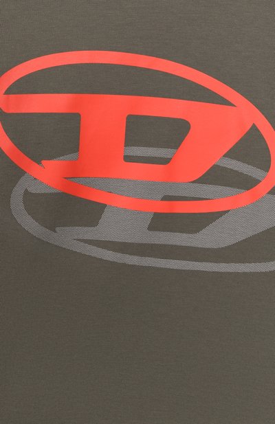 Хлопковая футболка DIESEL, арт. J02601/00YI9, фото 3