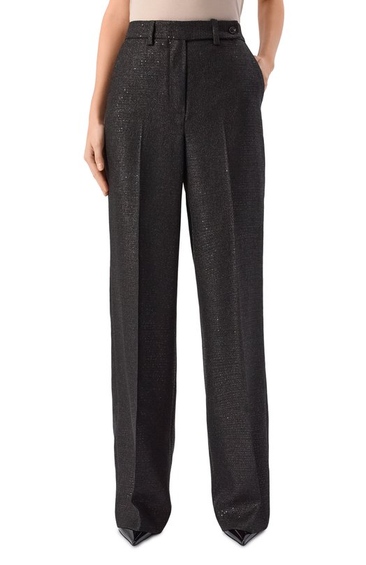Брюки Kiton D48109K0577G01 Чёрный  D48109K0577G01 Фото 3
