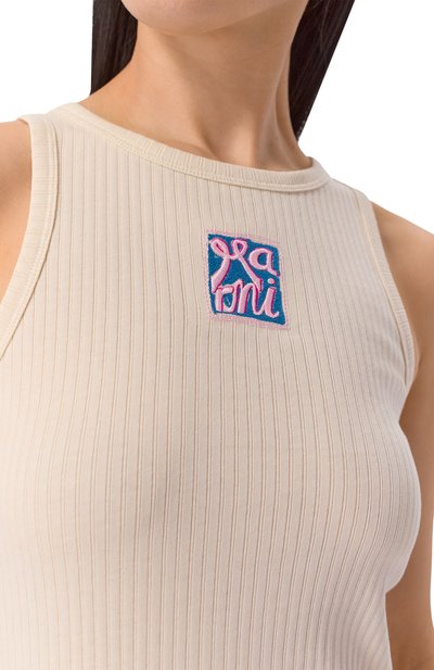 Хлопковый топ MARNI, арт. THJE0380S0/UTC600, фото 5